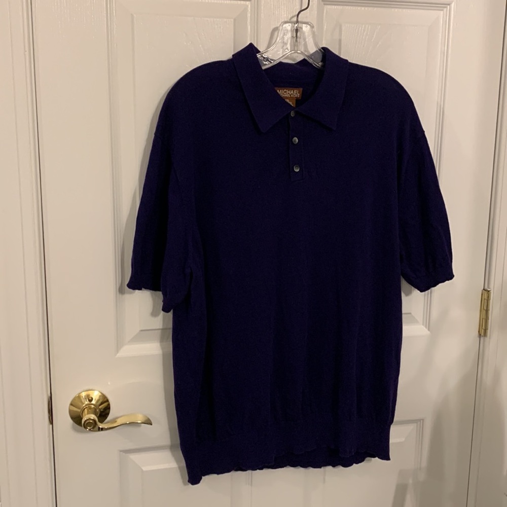 Michael Michael Kors navy blue / purple Women’s golf shirt size‎ XXL